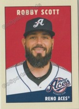 2019 Reno Aces Robby Scott RC Rookie Arizona Diamondbacks