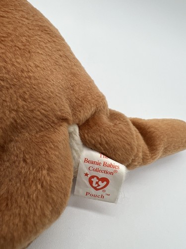 "Pouch" Beanie Baby (1996), EXCELLENT CONDITION, Stamped tush tag - 第 6/10 張圖片