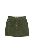 Girls Woven Skirt Green By Wonder Nation Adjust. Waist Tagless Multiple Sizes