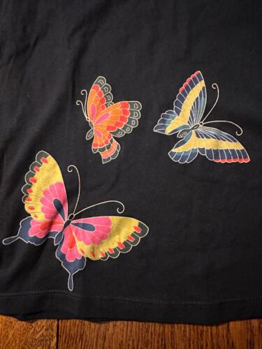 NWT Metropolitan Museum Of Art Shirt Top Tee Japanese Obi Butterflies Small New - Picture 2 of 12