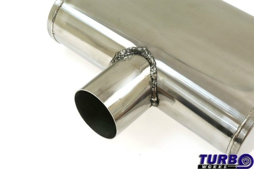 rear center muffler turboworks lt 304ss center 2,75" rear 2,75" M-6499 - Picture 4 of 5