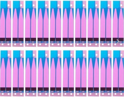  100 x New Anti-Static Battery Adhesive Strips Sticker Tape Glue For iPhone 6 6s