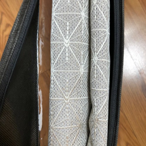 The Collection Cascade 108-Inch Rod Pocket/Back Tab Window Curtain Panel Silver - Picture 7 of 7