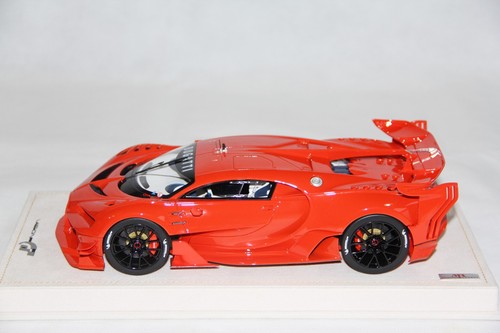 Clearance MR Bugatti Vision GT Gran Turismo in Red Rosso Dino - Ltd 30 pcs 1/18 - Picture 3 of 7