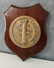 Crest in Legno Nave Incrociatore Caio Duilio Marina Militare Raro