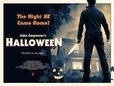 HALLOWEEN 1978 Quad poster print 30x40" John Carpenter Donald Pleasence FREE P&P