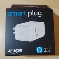 Amazon Smart Plug White Works with Alexa voice control brand new sealed 