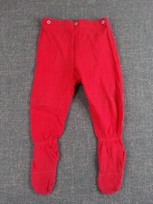 Vintage 1970s Toddle Time JC Penneys Toddler Size 3 Pants Bottoms Footies Red