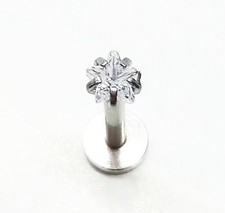 Piercing All'orecchio Elica 1 Pz Nuovo Mobile In Acciaio Inox Piercing