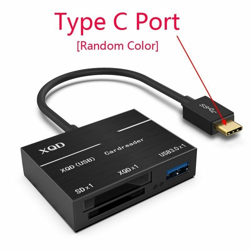 USB 3.0 PC Type C SD Card Reader for Sony Lexar Canon Camera USB Mark XQD Card - Picture 15 of 16