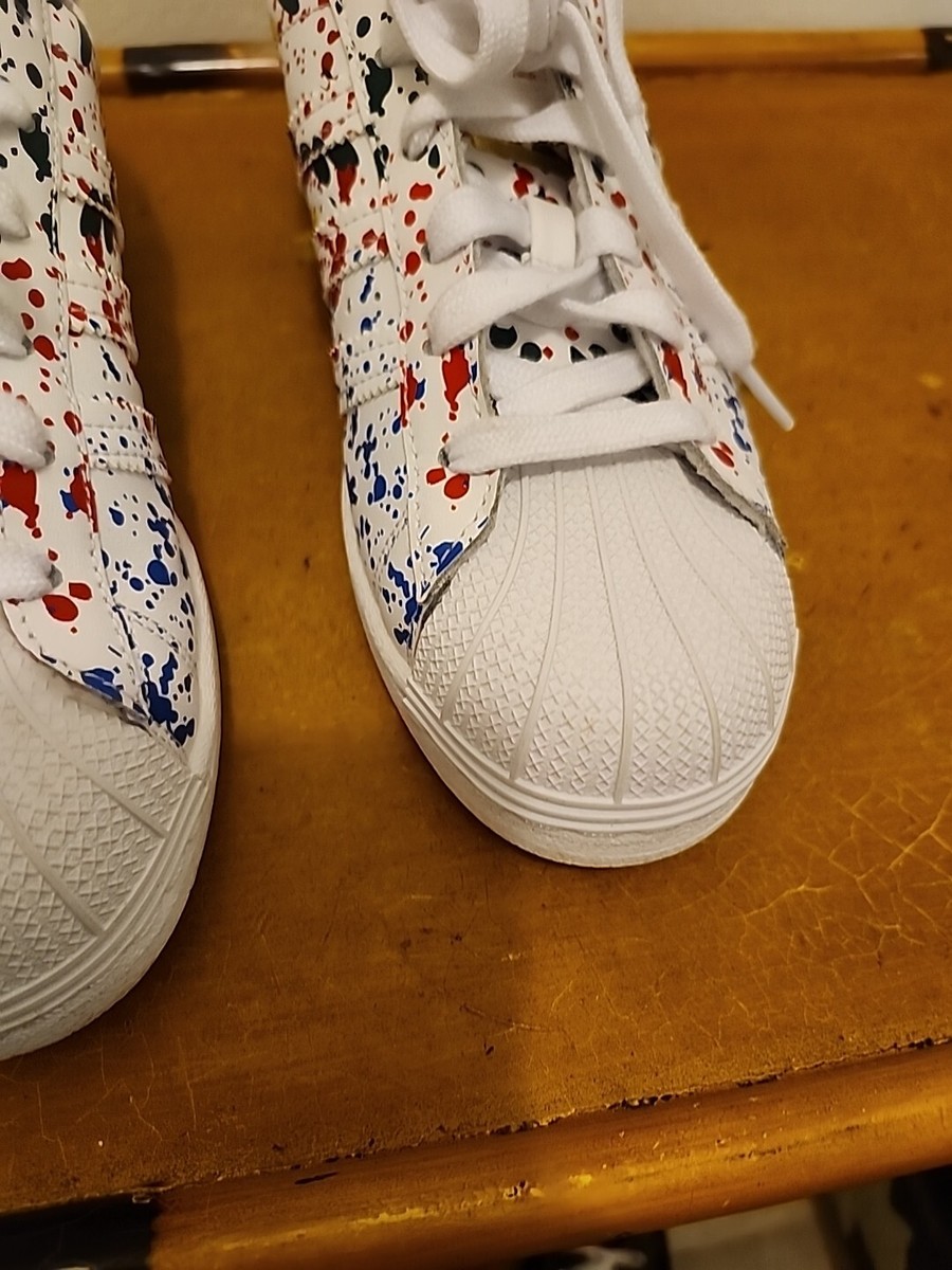 adidas gazelle silver green womens Adidas SUPERSTAR PAINT SPLATTER – DTLR main image 1