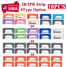 Dental Orthodontic IPR Reduction Strip Kits Interproximal Enamel Strips 10Pc/Pk