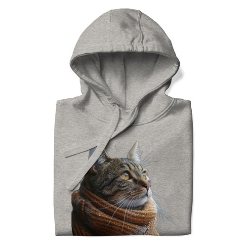 'Wrapped up Warm' Unisex Hoodie - Picture 6 of 6