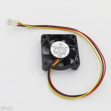 1pc Brushless DC Cooling Fan 40x40x10mm 40mm 4010 7 blades 12V 3pin Connector