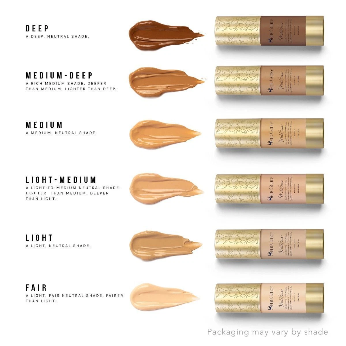 ✨ MakeSense Color Correcting Tinted Moisturizer CCTM SeneGence *FREE SHIPPING
Opens in a new window