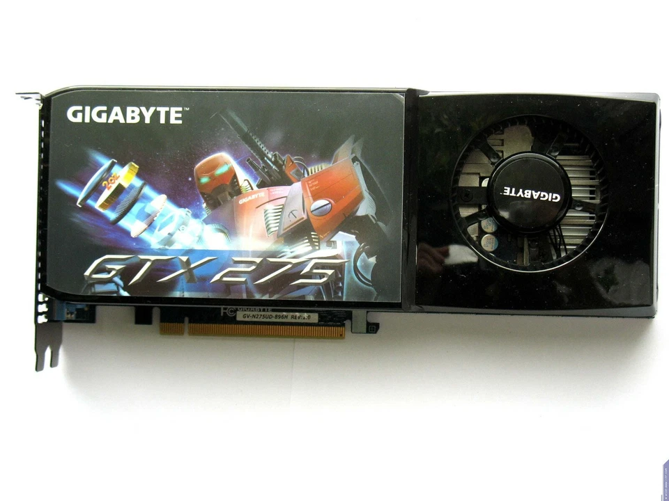 Gigabyte Nvidia GeForce GTX275 896MB HDMI DVI VGA PCI-E Graphics Card GTX 275 - Image 2 of 4