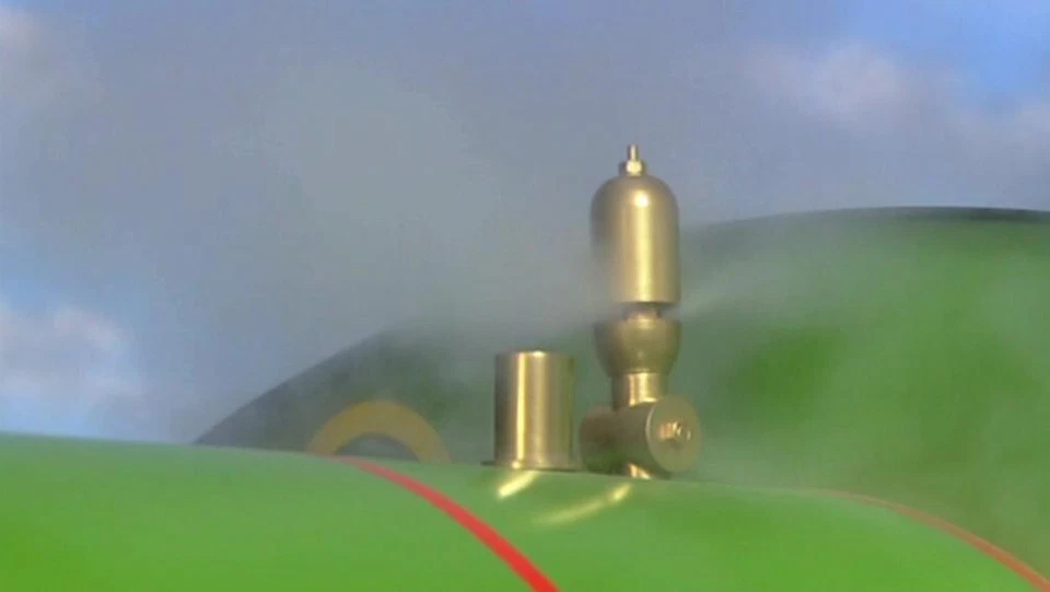 Custom OO Scale 3D Printed Percy the Green Engine Whistle and Safety Valve - Image 2 of 2