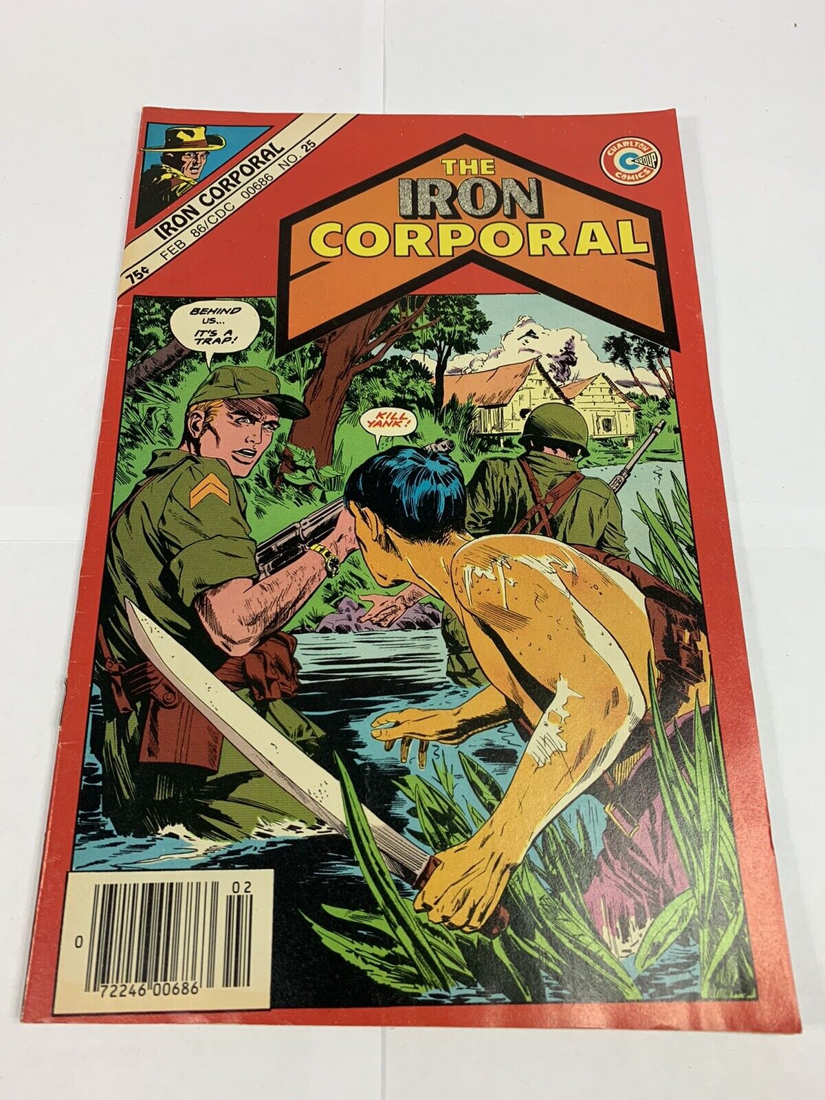 Iron Corporal Vol. 3 No. 25 1986 Charlton Comics
