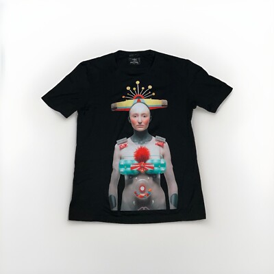 JUUN J x alexandfelix QUEEN ROBOT Graphic Print T-Shirt Sz 50 Medium RARE
