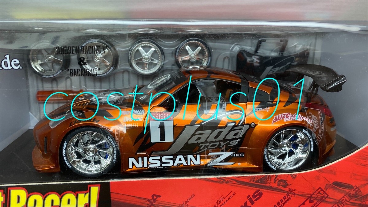 ミニカー Jada Toys Nissan Option D RSR Z33 1/18 Jada Toys Import Racer Option D Nissan 350z 1:18 Scale