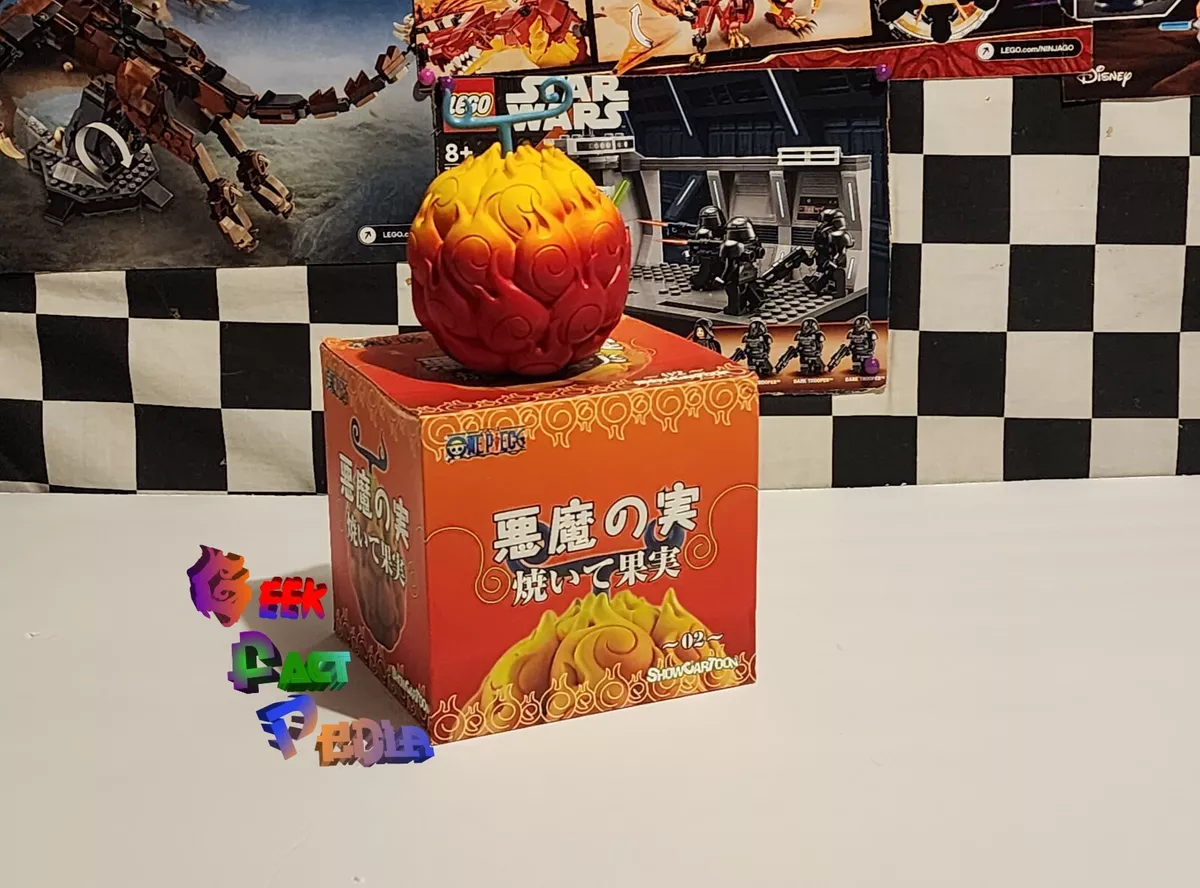 Anime One Piece Ace Flame-Flame Fruit Mera Mera no Mi Devil Fruit Figure