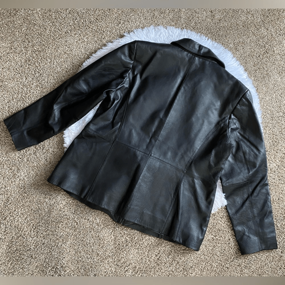 Veste homme de moto de marque Veste en cuir PU Veste grande taille
