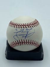 Justin Dunn Autographed Seattle Mariners Signed ROML Baseball JSA
