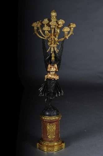 T-Sam-10 Fürstlicher Prunk-Kandelaber nach Pierre Philippe Thomire (1751-1843) - 第 1/1 張圖片