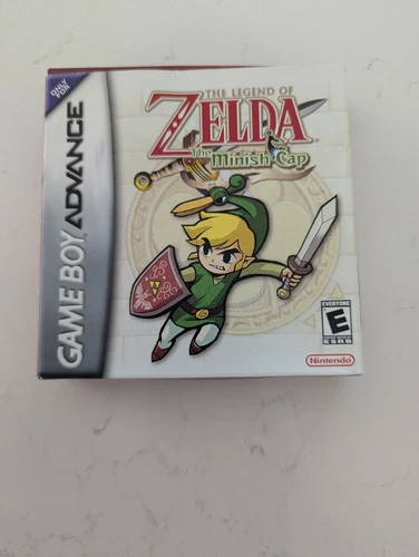 Legend of Zelda: The Minish Cap (Game Boy Advance, GBA, 2005) CIB