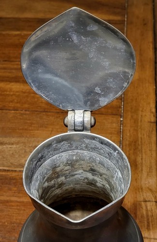 Pewter Pitcher Stien , ETAIND'ART, Made In France, 8" Vintage - Picture 4 of 8