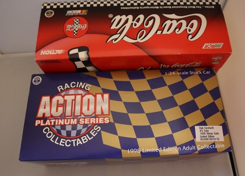 Dale Earnhardt #3 Coca Cola Coke 1998 Chevrolet 1:24 Action Nascar Die-cast - Picture 7 of 9