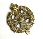 RIFLE BRIGADE VINTAGE MILITARY ENGLISH CROWN WW1 WATERLOO PENINSULA PIN AWARD