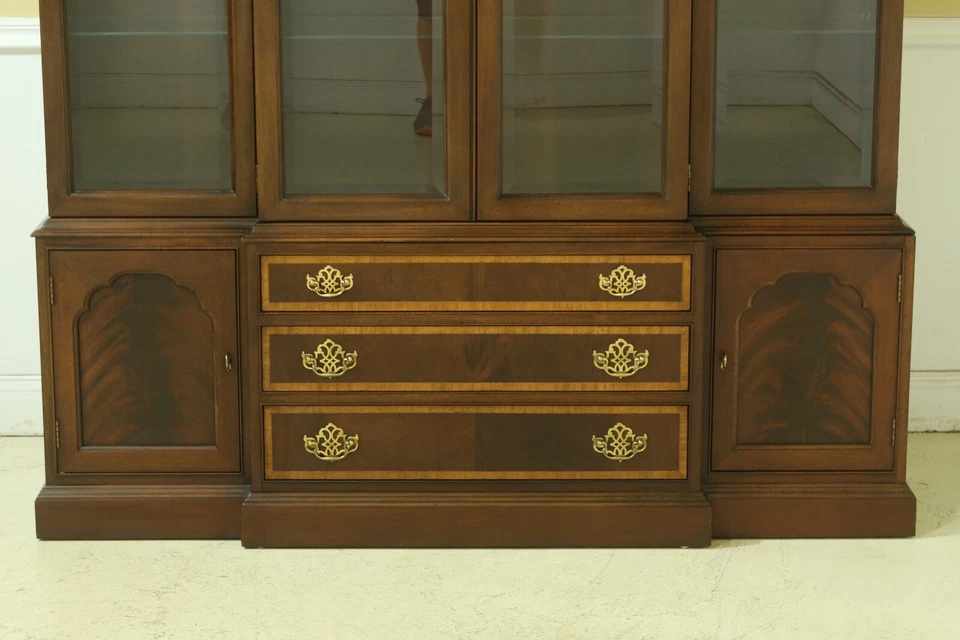 F52257EC:HICKORY 4 门斜面玻璃桃花心木断面 — 第 2/4 张图片