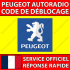 ✅PEUGEOT RADIO CODE DE DÉBLOCAGE 1007 106 205 208 306 406 508 607 807 BIPPER✅