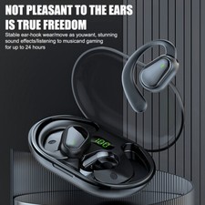 TWS Bluetooth 5.3 Headphones Wireless Earphones Earbuds Stereo Ear Hook Headset