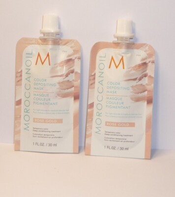 Moroccanoil Color Depositing Mask Rose Gold   2 x  30ml