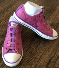 Converse Junior Chuck Taylor Stretch Ox Raspberry Lilac 617728F Size 6