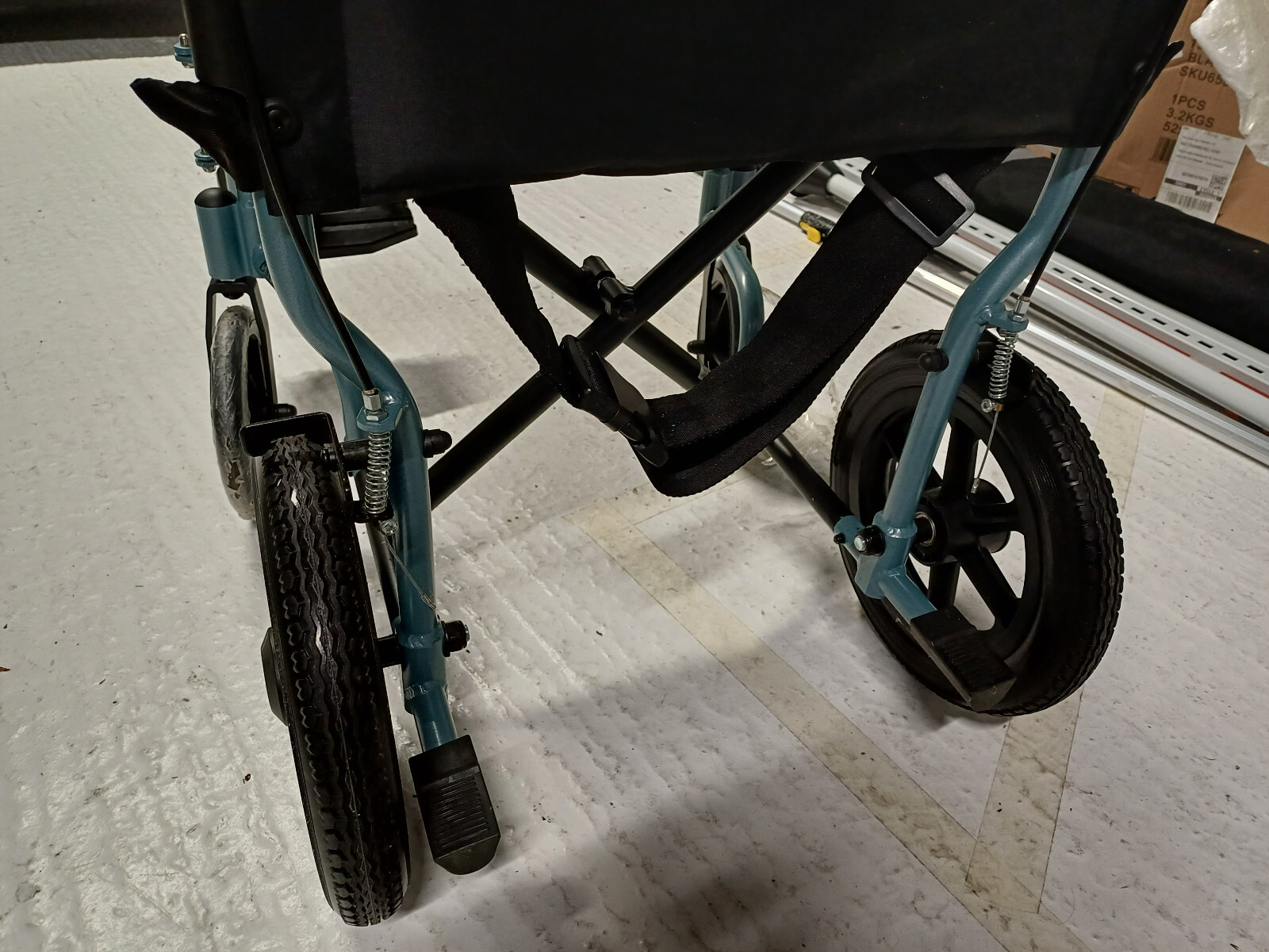 Folding Transit Wheelchair eBay