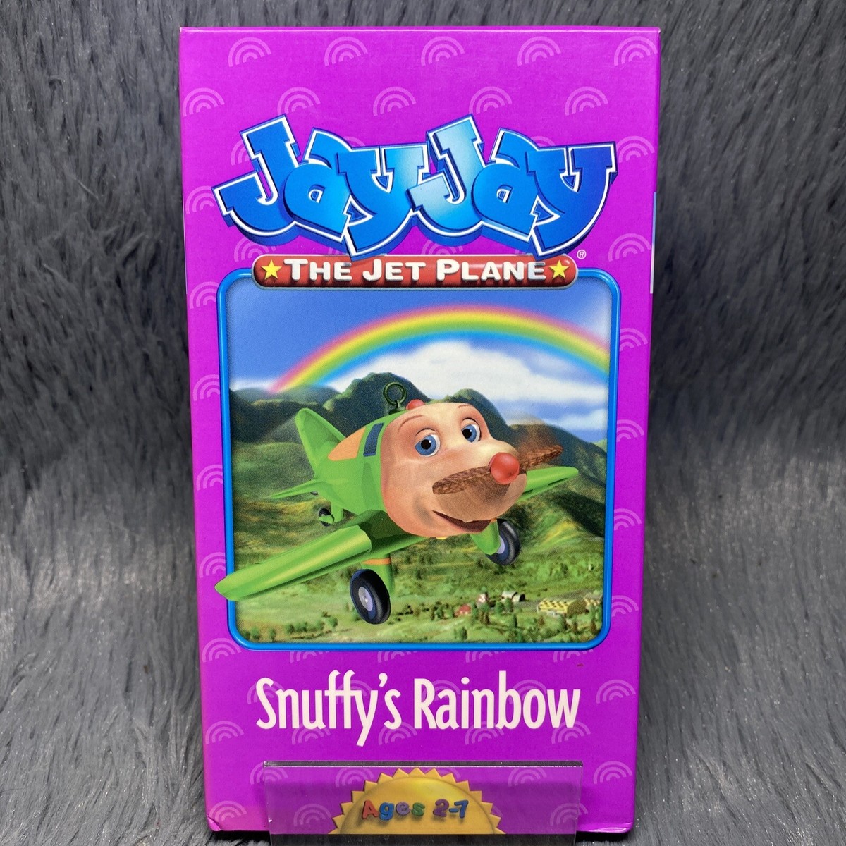 HERO CLUB　シュシュトリアン VHS パンフレット・鉛筆付き JayJay the Jetplane - Snuffy's Rainbow VHS Tape 1999 Volume 12