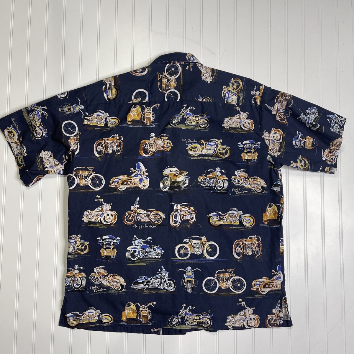 Harley-Davidson アロハシャツ Sサイズ ハワイ製 Harley Davidson アロハシャツ 半袖シャツ tori richard USA製