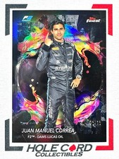JUAN MANUEL CORREA 2024 Topps Finest F1 F3 #234 Rare Black Refractor 5/15