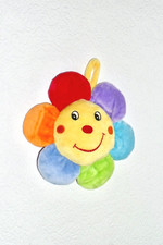 Auswahl : Spieluhr Sonne Blume gelb blau rot grün orange Bambia guten Abend gute