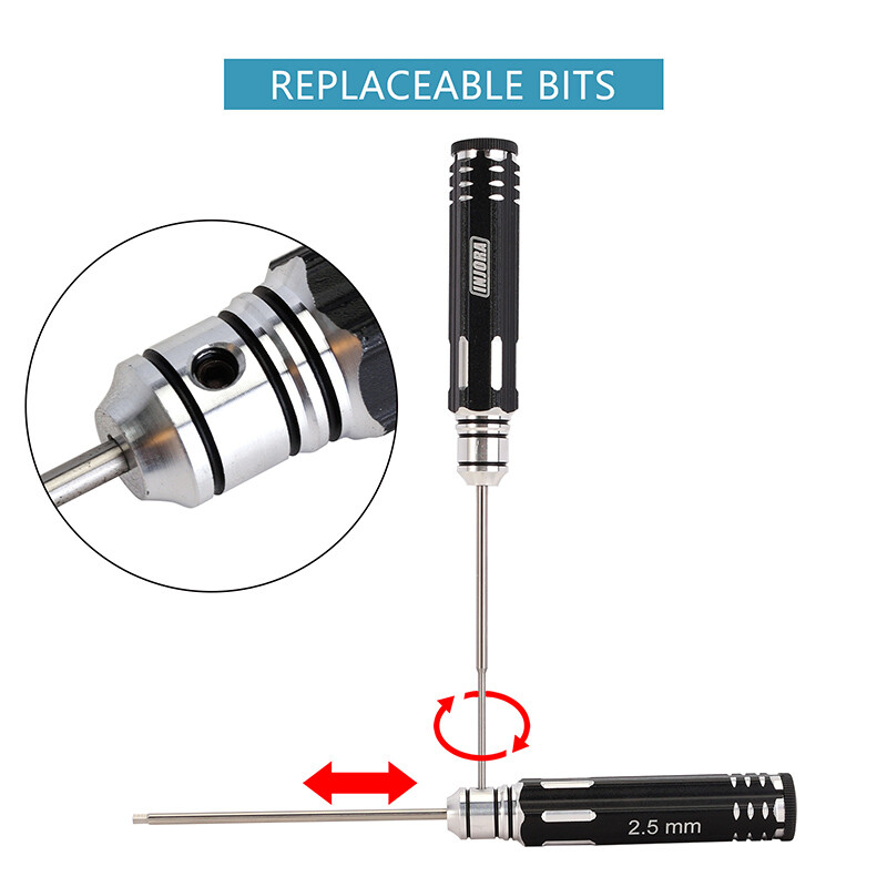 Taruri　0527 Amazon.com: INJORA RC Hex Screw Driver Set-7PCS Car Tool Kit