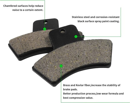 Front Brake Pads for POLARIS ATV 400 Xplorer 1999 2000 2001 2002 Front Brake Pads for POLARIS ATV 400 Xplorer 1999 2000 2001 2002