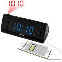 Electrohome Usb Charging Alarm Clock Radio With Time Projection, Battery on sale Electrohome Usb Charging Alarm Clock Radio With Time Projection, Battery on sale