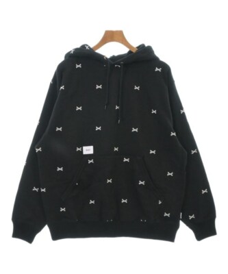 WTAPS ダブルタップス パーカー 黒x白(総柄) 3304124L0041 WTAPS Hoodie BlackxWhite(Total pattern) 02(Approx. M