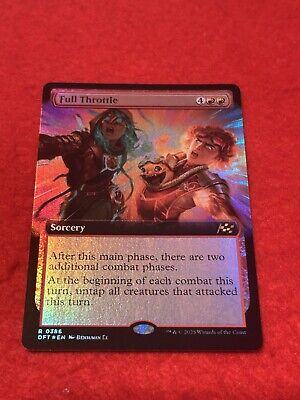 MTG Full Throttle 386(Extended Art) Aetherdrift Foil | eBay MTG Full Throttle 386(Extended Art) Aetherdrift Foil | eBay