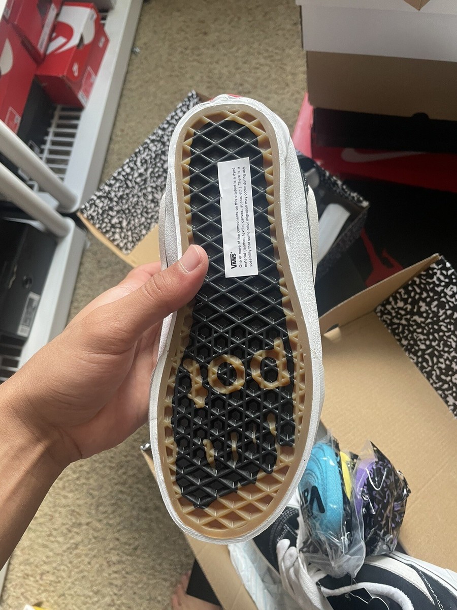 Imran Potato x Vans Vault Knu Skool Black White Size 4 And Imran Potato x Vans Vault Knu Skool Black White Size 4 And