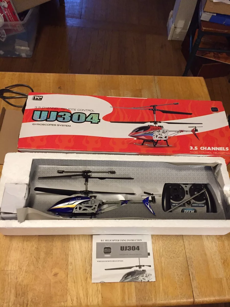 Yiboo UJ304 Gyroscope 3.5 Channel RC Remote Control Helicopter