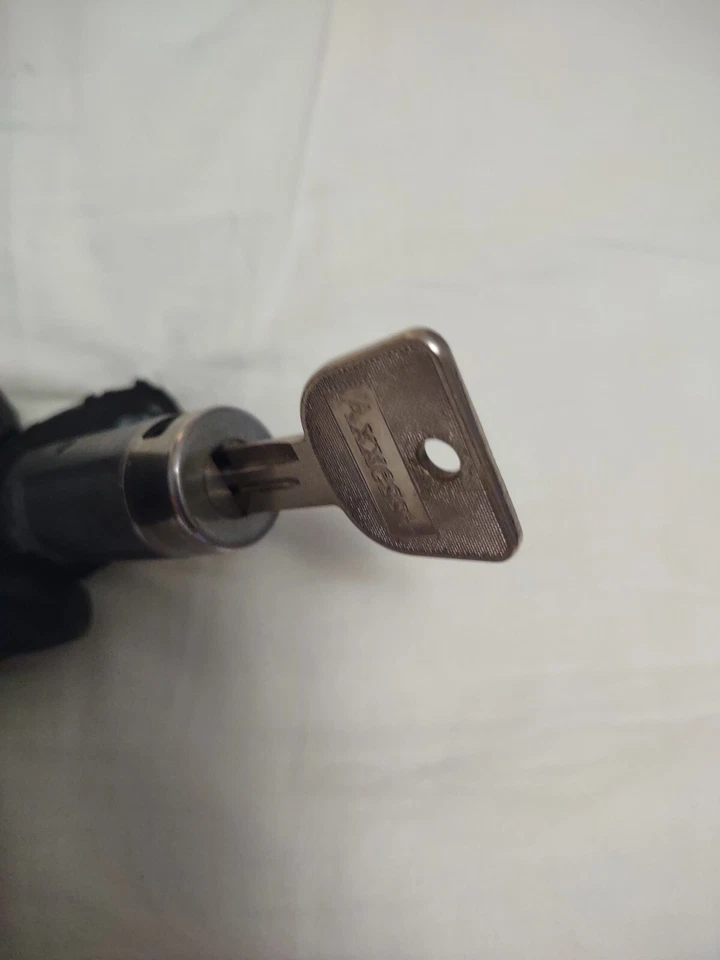 ⭐ 1993-1997 HONDA CIVIC DEL SOL OEM (2) CILINDROS DE BLOQUEO (1) LLAVE (1) OJAL ⭐ Foto 4 de 4